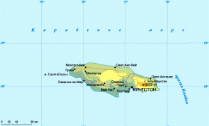 Карта Ямайки